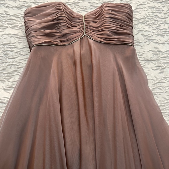 Arthur Mendoca New strapless chiffon gown - Picture 7 of 7